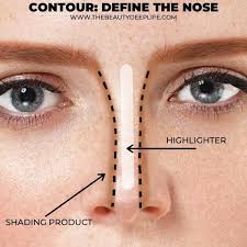 Drag it downward to the side of the nose and all the way to the tip. How To Contour Your Face The Right Way Get The Inside Scoop