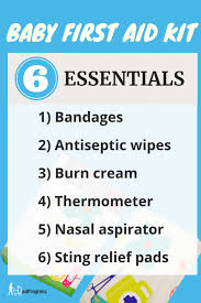 Best Baby First Aid Kit Should Have These Six Items Baby First Aid Kit First Aid Kit First Aid