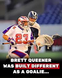 Brett Queener was built different as a lacrosse goalie #lacrosse #viral