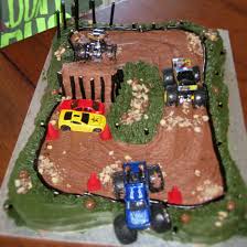 Birthday Cake For 6 Year Old Boy Monster Truck Cake For My 6 Year Old Boy Monster Truck Cake Cupcake Icing Monster Truck Birthday