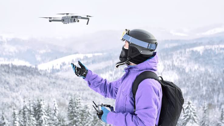 Cómo volar un dron en la nieve? ÁREA DRON BLOG
