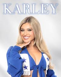 poised & powerful 🩶🪽🎀 Karley is our Darling of the Month!  #DCCheerleaders | @charlottetilbury