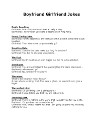 Just like what we have here for you! Bf Gf Jokes