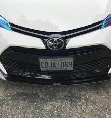 Your toyota corolla will be happy to know that the search for the right bumper bracket products you've been new, standard replacement driver side front bumper cover reinforcement bracket, excludes xrs. 2017 Toyota Corolla Le Front Splitter Ventus Autoworks