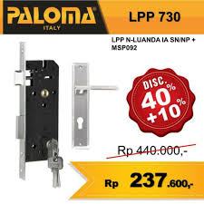 Tersedia berbagai macam produk kunci pintu rumah dari berbagai variasi & tipe yang bisa disesuaikan dengan kebutuhan anda. Kunci Pintu Full Set Body Handle Paloma Lpp 730 Bergaransi Shopee Indonesia