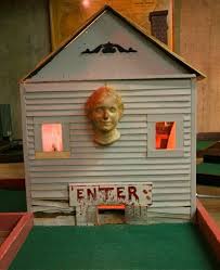 Haunted House Hole At Ahlgrim Miniature Golf Course Mini Golf Mini Golf Course Miniature Golf