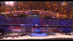 Видеозапись первого канала посмотрели 3 млрд человек. Otkrytie Olimpiady 2014 Vyhod Sbornoj Rossii V Sochi Youtube