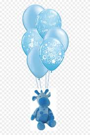 Format for clipart images is 300 dpi png with transparent background. Blue Giraffe With Baby Boy Balloons Transparent Baby Blue Balloons Clipart 1273392 Pikpng