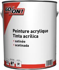 15 mm 5.76 m² par carton pose t15. Peinture Acrylique Blanc Satin 2 5l Bricomarche