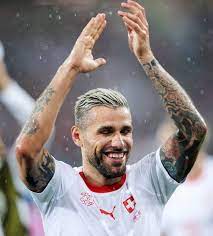 Valon Behrami Of Switzerland Celebrate At Full Time During Goal With Team Mates During The 2018 Fifa World Cup Russia Grou Fifa World Cup Celebrities World Cup