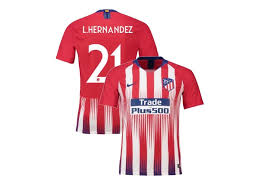 The latest tweets from atlético de madrid (@atleti). 21 Lucas Hernandez Atletico Madrid 2018 19 Home Red White Stripes Replica Youth Jersey