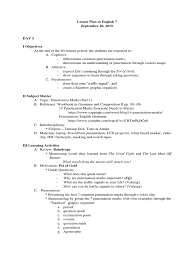 See full list on entrepreneurwriter.net Punctuation Marks Lesson Plan By Patricia Leigh Gonzales Punctuation Cognitive Science