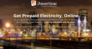 Buy prepaid electricity conveniently online or on the money app. Powertime Buy Prepaid Electricity By Credit Card Or Eft