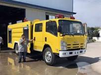 Isuzu Elf 3m3 Water 1m3 Foam Fire Truck for Sales