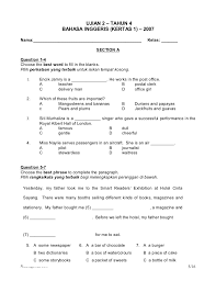 Beranda › bahasa inggris sma › bank soal › soal latihan bahasa inggris kelas xi semester 2 answer: English Year 4