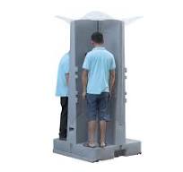 HDPE Plasitc Mobile Standing Urinal, 4 Men, Fencing Panel