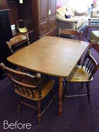 Shop for kitchen table sets 2 online at target. How To Paint A Laminate Kitchen Table Confessions Of A Serial Do It Yourselfer Kitchen Table Chairs Painted Kitchen Tables Kitchen Table Decor