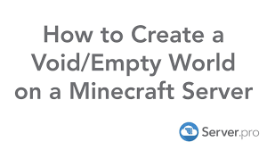 Kids and adults everywhere are mining, crafting, and minecrafting together in multiplayer worlds we created some downloadable directions to get you started hosting your own minecraft server for your student. How To Create A Void Empty World Minecraft Java Youtube