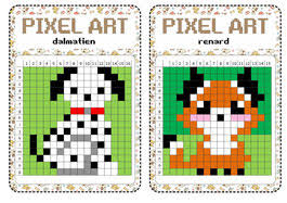 Pixelart cute art animated icon kawaii free f2u pixelanimation. Atelier Libre Pixel Art Fiches De Preparations Cycle1 Cycle 2 Ulis