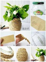 How To Use Recycled Material To Make Flower Vase Step By Step Tutorial Diy Photo Holder Crafts To Make And Sell Clay Pot Crafts