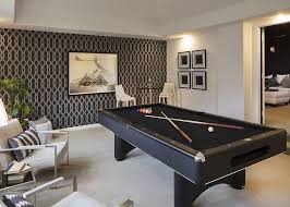 Modern Black White Billiard Room Billiards Room Decor Modern Pool Table Room Billiard Room