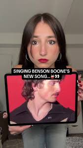 Singing Benson Boone’s New Song Challenge