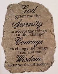 New Serenity Prayer Garden Stepping Stone Memorial Engraved Keepsake Resin Contemporary Serenity Prayer Serenity Serenity Garden