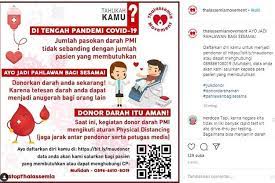 Donor darah pospit dan algojo 9 9 2017 kangpoer. Thalassemia Movement Terima Kasih Untuk Yang Berani Donor Darah Di Tengah Pandemi Halaman All Kompas Com