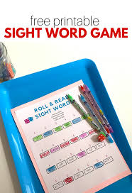 Word games free printable puzzles adults. Free Printable Sight Word Game No Time For Flash Cards