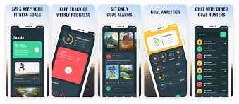 Fitness Goals App Screenshot Template In 2020 Goal App Templates Play Store App