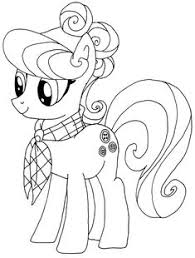 My little pony adalah sebuah film animasi yang berkisah tentang kehidupan pada kuda yang cantik dan lucu. Gambar Mewarnai My Little Pony Applejack