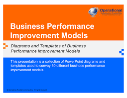 Download Business Performance Improvement Models 30 Different Business Performance Improvement Models Business Performance Operational Excellence Management