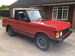V8 Automatic Pick Up Conversion 1987 Range Rover Classic Bring A Trailer