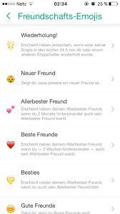 Was bedeuten eigentlich die snapchat smiley hinter dem namen? Was Bedeuten Die Smileys Hinter Den Personen Bei Snapchat Handy Smartphone App