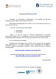 Am sanse sa invat ceva uitl in domeniul programarii? Facultatea De MatematicÄƒ È™i InformaticÄƒ Universitatea Din BucureÈ™ti AcasÄƒ Facebook