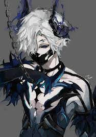 It was done for a contest, but since that's over, i'm posting it. Male Dark Anime Demon Boy Novocom Top
