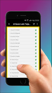 Seperti yang sudah kalian ketahui bahwa sholat merupakan salah satu rukun islam yang wajib di laksanakan, oleh karena itu kalian juga di wajibkan untuk menghafal surat al fatihah tersebut. Al Quran Latin Full 114 Surat Fur Android Apk Herunterladen