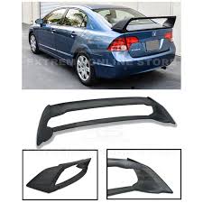 Explore alex wong746's photos on flickr. Extreme Online Store For 2006 2011 Honda Civic Sedan Models Eos Mugen Rr Style Abs Plastic Primer Black Jdm Rear Trunk Lid Wing Spoiler Walmart Com Walmart Com