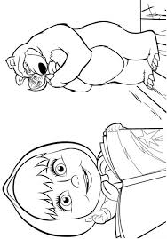 Ucretsiz Masa Ile Koca Ayi Temali Boyama Kitabi Neseli Sus Evim 2020 Boyama Kitaplari Boyama Sayfalari Ayi Sanati