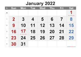 Free Printable January 2022 Calendar Pdf And Png In 2020 Calendar Printables Calendar Pdf Weekly Calendar Template