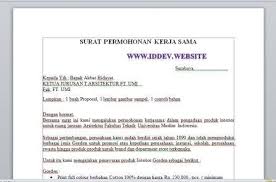 Tanpa adanya judul surat, pembaca dapat tidak memahami apa surat pernyataan kesanggupan kerja. Contoh Surat Permohonan Kerja Sama 2021 Id Dev Website Indonesia