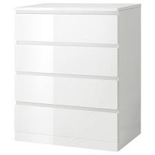 Lowest prices and largest range of ikea furniture in new zealand. Malm Chest Of 4 Drawers High Gloss White 80x100 Cm Ikea