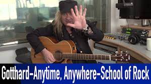 Diese fanseite ist der schweizer rockband gotthard gewidmet. Gotthard Anytime Anywhere School Of Rock How To Play Rockantenne Youtube
