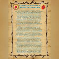 Devoción al corazón de jesucristo como símbolo del amor divino. Consagracion A Los Corazones Santisimos De Jesus Y Maria Revista Vive