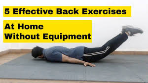 8 Minute Back Workout At Home Without Equipment Premiere At 5 Pm Ist Do Watch And Share Your Feedback Bac Back Workout Back Workout At Home Workout Days