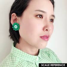 Acrylic Flower Power Studs // Accessory // Statement Piece // Bohemian //  Colorful // 60's Fashion // Daisy // Festival // Groovy // Spring