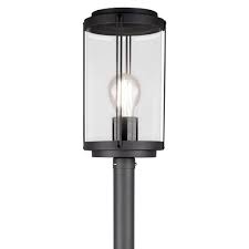 Aussen Stehlampe Laterne Alu Schwarz