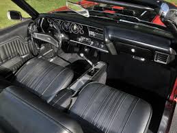Some options included a special gauge cluster. Interior 1970 Chevrolet Chevelle Ss 454 Ls5 Convertible Pkg 13667