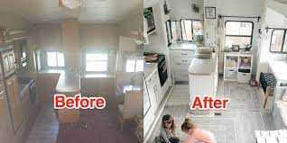 This is the easiest of the rv remodel ideas that you can do to help update the interior of your rig. Stunning Rv Renovations Before And After Photos