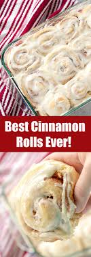 Best Cinnamon Rolls Ever Recipe Cinnamon Rolls Homemade Recipes Best Cinnamon Rolls
